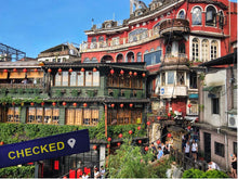 Charger l'image dans la galerie, Votre Flamme Marketing CHECKED - DARK BLUE